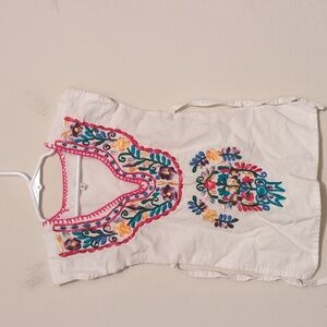 Mexican floral shirt size 12 months